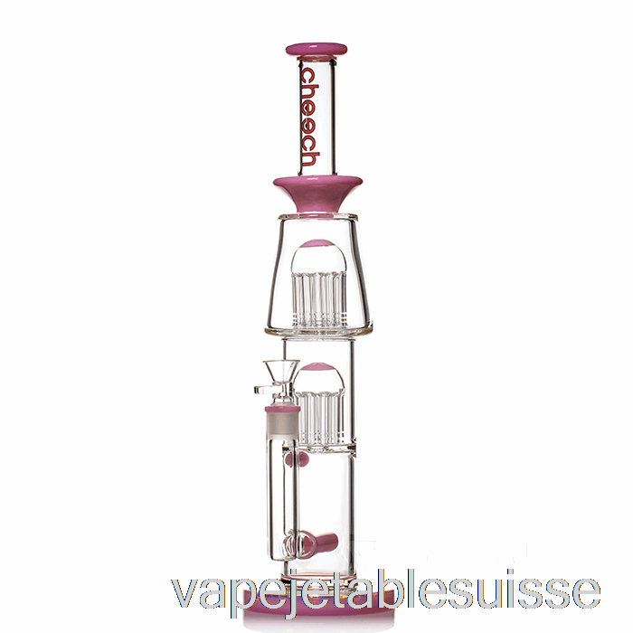 Vape Suisse Cheech Glass Double Arbre Bang En Ligne Rose